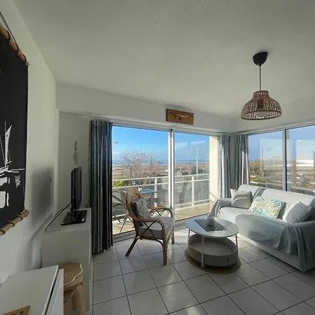 Apartment T2 Vue Les Pieds Dans L'eau Avec Parking Prive Saint-Jean-de-Monts